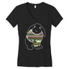bunny rabbit in Women's V-Neck T-Shirt