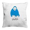 new! mens 'sloth' Throw Pillow