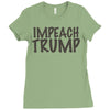 impeach trump Ladies Fitted T-Shirt