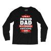 proud dad son Long Sleeve Shirts