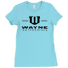wayne (2) Ladies Fitted T-Shirt