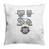 control z fusion Throw Pillow