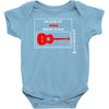 war guitar Baby Onesie