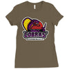 purple champs Ladies Fitted T-Shirt