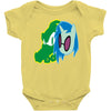 vector scratch Baby Onesie
