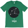 Virgo Zodiac Sign Minimal Design T-Shirt