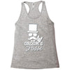 groom's posse Racerback Tank