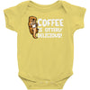 otter coffee Baby Onesie