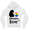 mama bear gay pride Zipper Hoodie