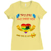 ls mug found missing piece Ladies Fitted T-Shirt