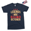 legends are born in october Exclusive T-shirt