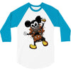 mickey mouse trap 3/4 Sleeve Shirt