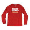 nerdy shirt Long Sleeve Shirts