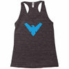 distressed nightwing Racerback Tank