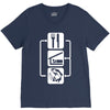 v2 eat sleep fish V-Neck Tee