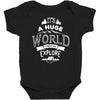 explore the world Baby Bodysuit