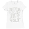 wolf beer Ladies Fitted T-Shirt