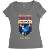 france world champions Women's Triblend Scoop T-shirt
