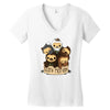 sloth motion Women's V-Neck T-Shirt