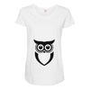 owl  (9) Maternity Scoop Neck T-shirt
