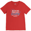 weekend ... drinking .. V-Neck Tee