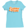 summer time Ladies Fitted T-Shirt