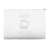 pot head coffee lover Accessory Pouches