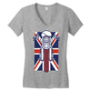 british biker Women's V-Neck T-Shirt