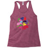 colorful art Racerback Tank