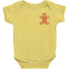 Ginger Bread Pocket Baby Bodysuit