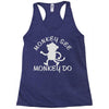 monkey teenage Racerback Tank