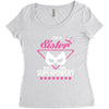 What's Your Superpower? Women's Triblend Scoop T-shirt