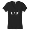 dad squared Women's V-Neck T-Shirt