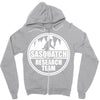 sasquatch research team Zipper Hoodie