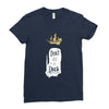 don't be a dick Ladies Fitted T-Shirt