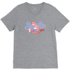 sports sloth V-Neck Tee