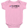 100x or gtfo bitmex edition Baby Bodysuit