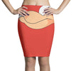 Ugandan Knuckles Pencil Skirts