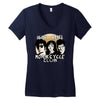 black rebel Women's V-Neck T-Shirt