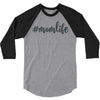 mom life svg 3/4 Sleeve Shirt