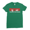 big red brrr - frost football Ladies Fitted T-Shirt