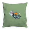 astronaut dog Throw Pillow