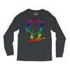 colorful music man Long Sleeve Shirts