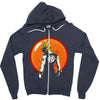 Goku Super Saiyan Dragon Ball 4 star Zipper Hoodie