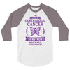I am a Gynecologic Cancer Survivor - What's Your Superpower? 3/4 Sleeve Shirt