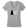 father, son, holy spirit Women's V-Neck T-Shirt