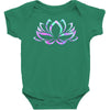 hologram lotus Baby Bodysuit