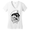 death captain Women's V-Neck T-Shirt