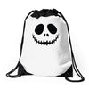 nightmare before christmas Drawstring Bags