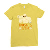 roshi's gym Ladies Fitted T-Shirt